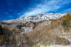 長野県・冬の大望峠の風景 2