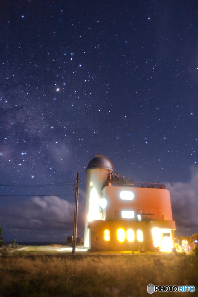 沖縄県・波照間島 夜の星空観測タワー