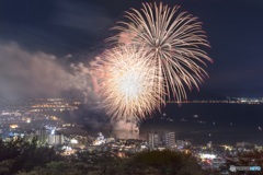長野県・全国新作花火競技大会 2017 7 豪華絢爛100連発