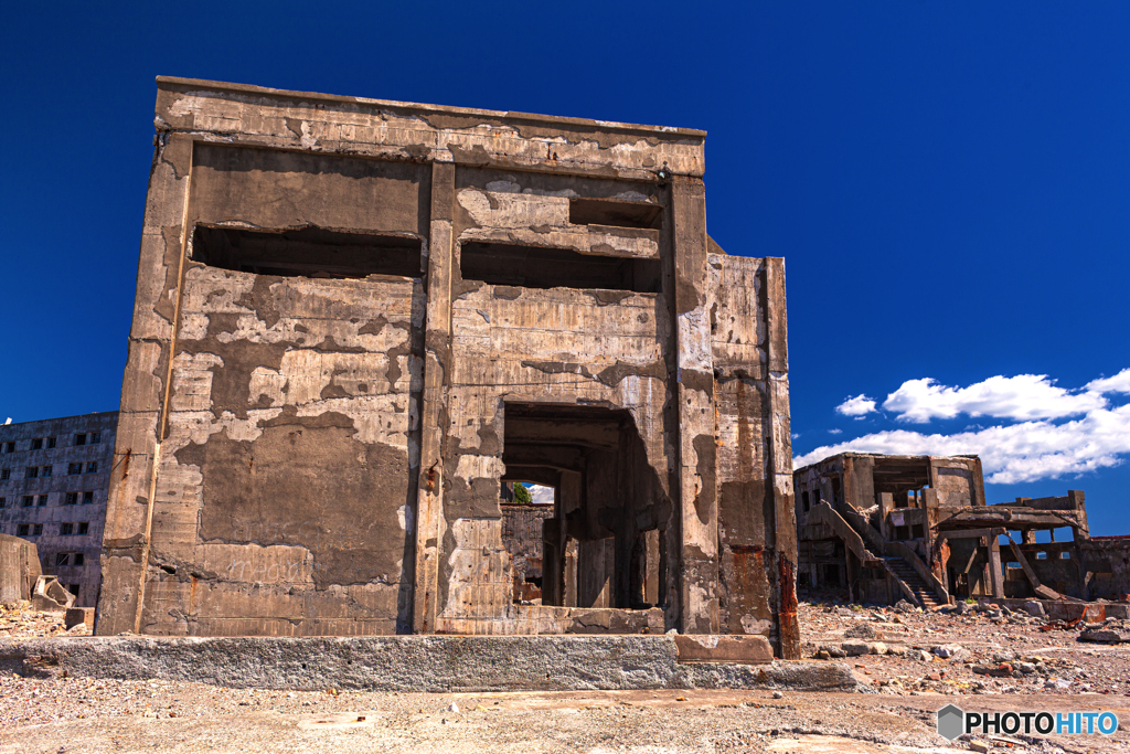長崎県・軍艦島の風景 9