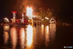 石川県・能登町 恋路火祭り 2017 1