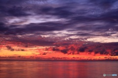 沖縄県・西表島 トゥドゥマリ浜の夕焼け 2