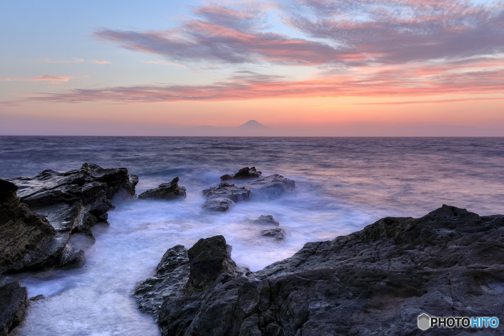 神奈川県・夏の城ヶ島の夕景 2