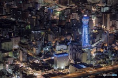 大阪府・あべのハルカスからの夜景 4