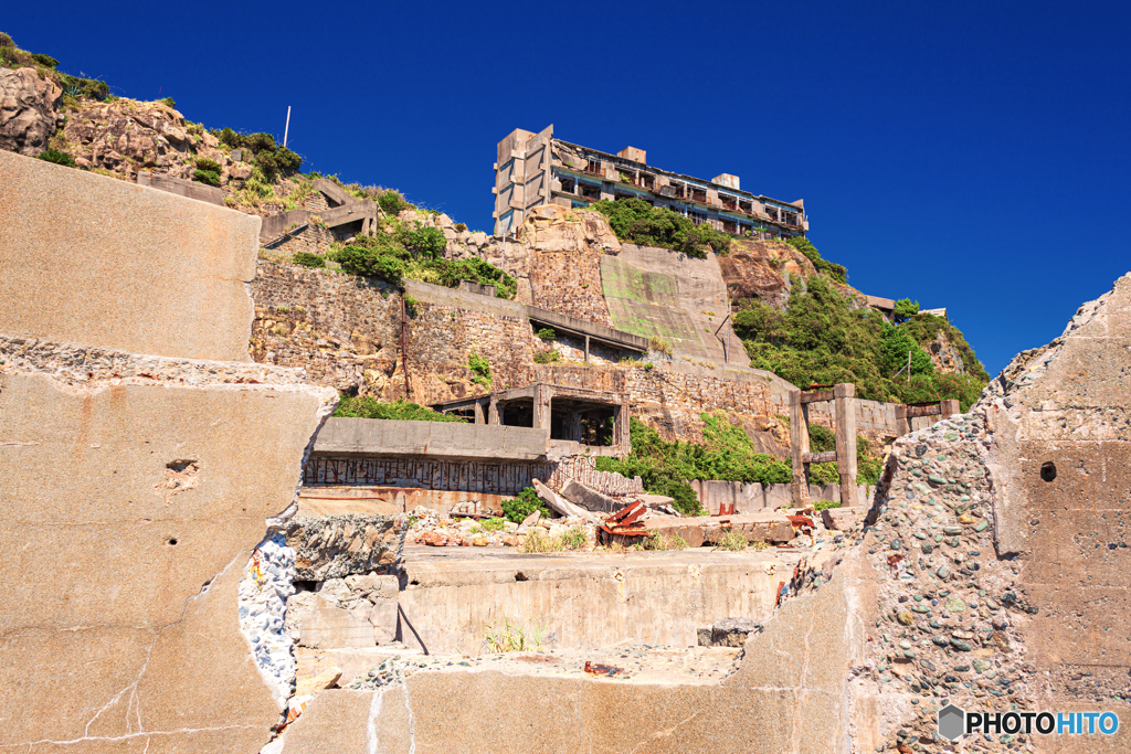 長崎県・軍艦島の風景 5