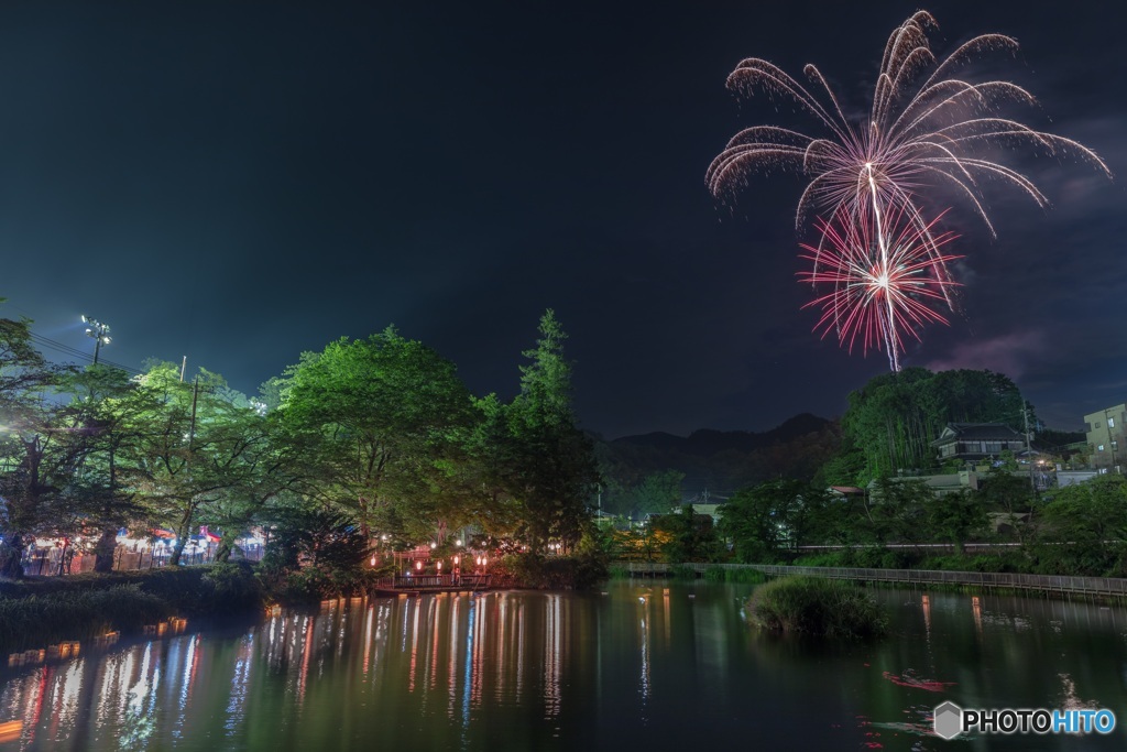 山梨県・上野原市 月見ヶ池弁財天祭り 2017 2