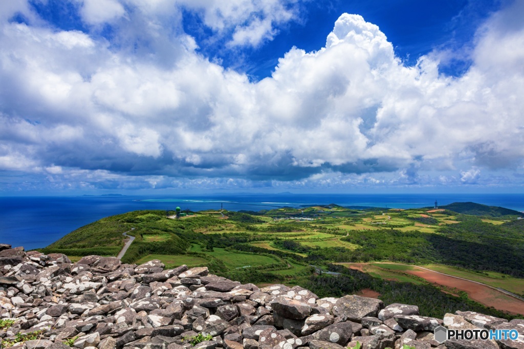 沖縄県・久米島 高台からの風景 3