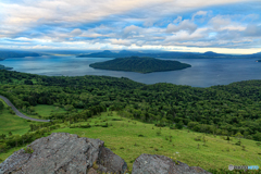 北海道・美幌町 夏の美幌峠の風景