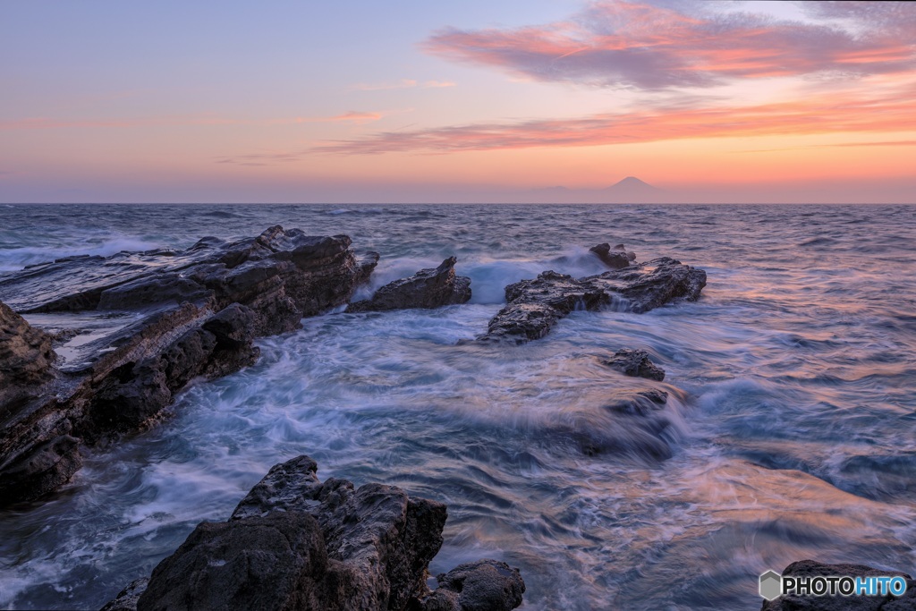 神奈川県・夏の城ヶ島の夕景 4