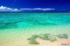 鹿児島県・与論島 ビーチの風景 1