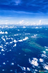 沖縄県・宮古島 空から眺める宮古島