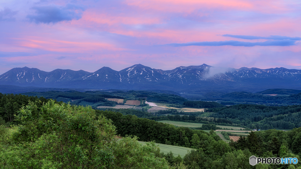 北海道・美瑛町 初夏の夕景 4