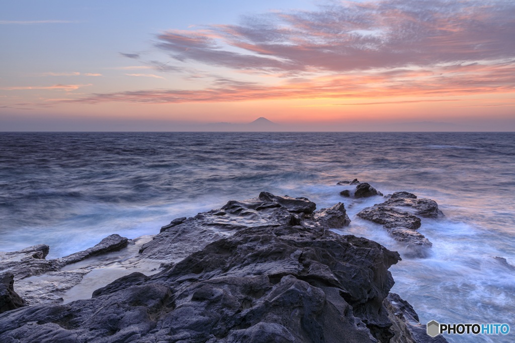 神奈川県・夏の城ヶ島の夕景 3