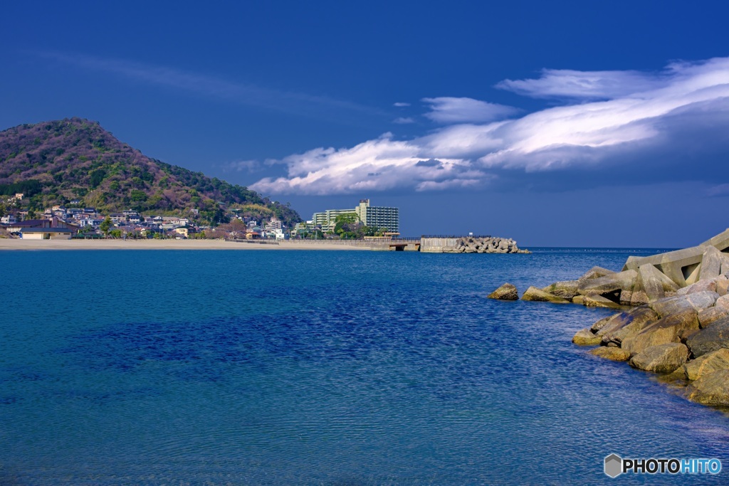 静岡県・長浜海浜公園からの風景 1
