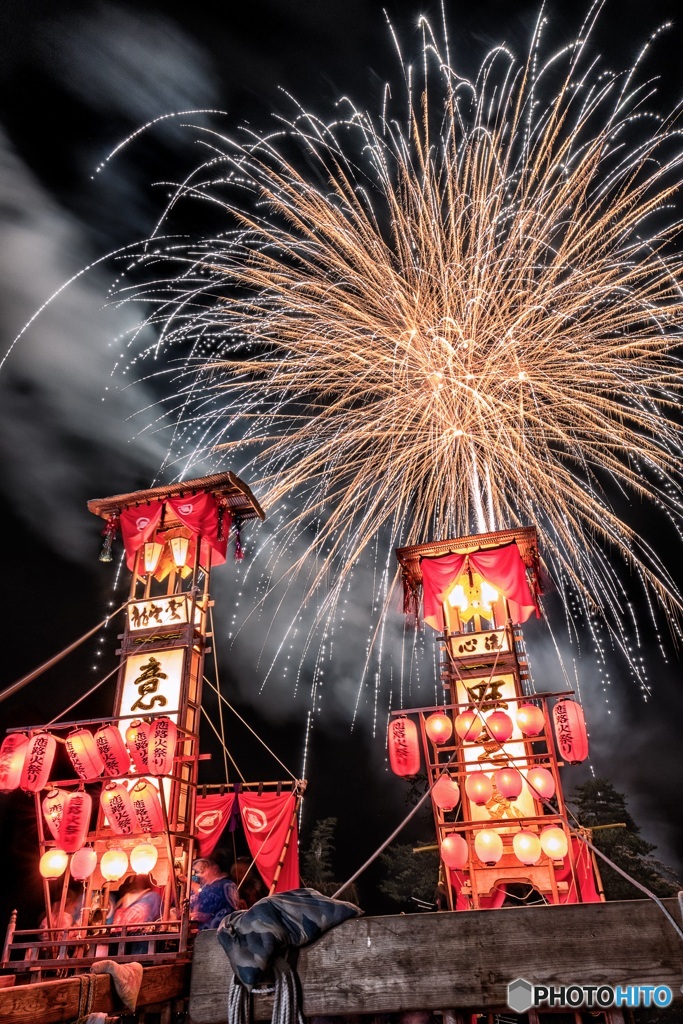 石川県・能登町 恋路火祭り 2018