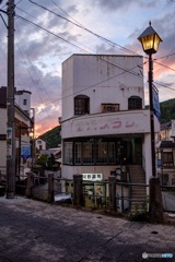 長野県・夕方の野沢温泉村 2