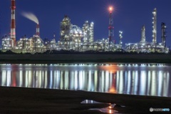 三重県・四日市 工場夜景 1