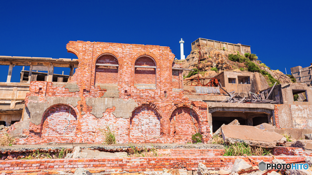 長崎県・軍艦島の風景 7