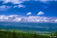 長野県・小海町千代里（レストハウスふるさと付近）からの風景