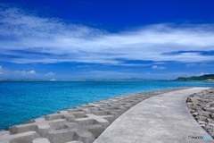 沖縄県・浜比嘉島の風景 3