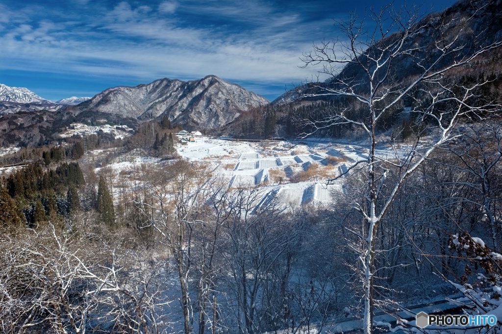 長野県・冬の鬼無里の風景 2