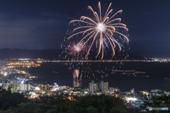 長野県・全国新作花火競技大会 2017 4 心に染みる夜空の花