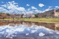 長野県・春の白馬村