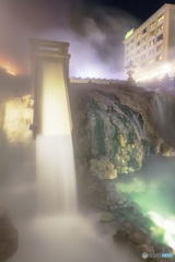 群馬県・草津 湯畑の風景 3