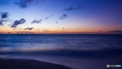 鹿児島県・与論島の夕景 2