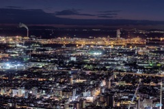 大阪府・あべのハルカスからの夜景 1