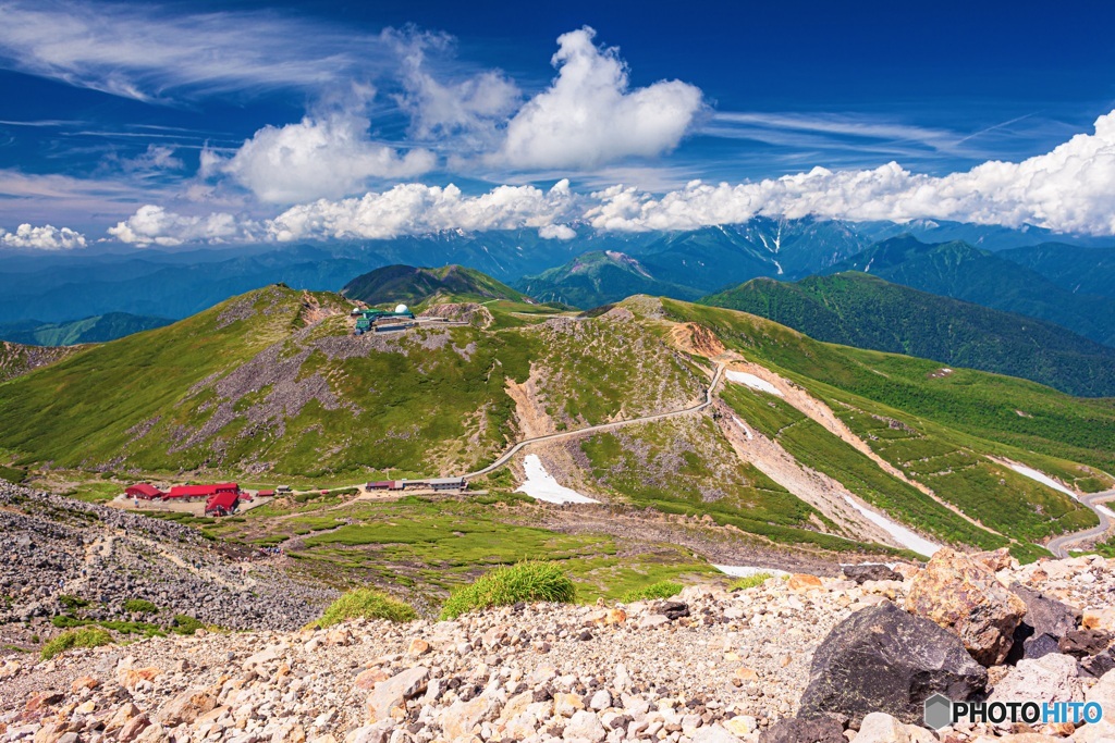 長野県・夏の乗鞍岳の風景 4