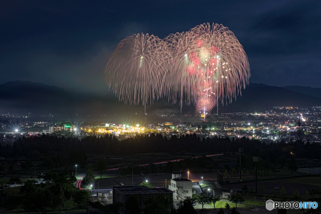 新潟県・おぢやまつり大花火大会 2018