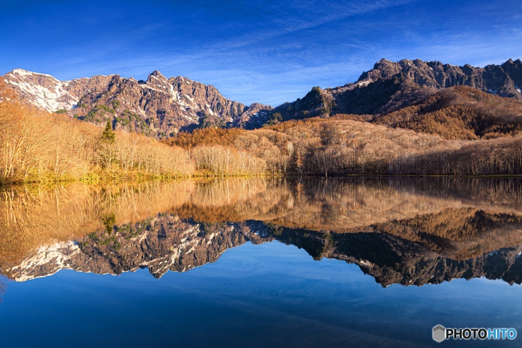 長野県・春の戸隠の鏡池