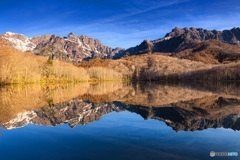 長野県・春の戸隠の鏡池