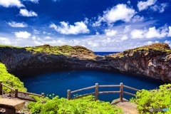 沖縄県・下地島 ブルーホールの風景 1