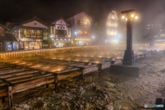 群馬県・草津 湯畑の風景 2