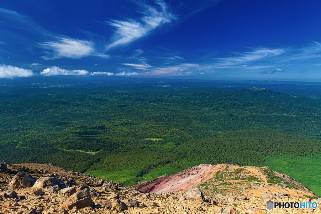 北海道・阿寒国立公園 阿寒富士からの風景 2