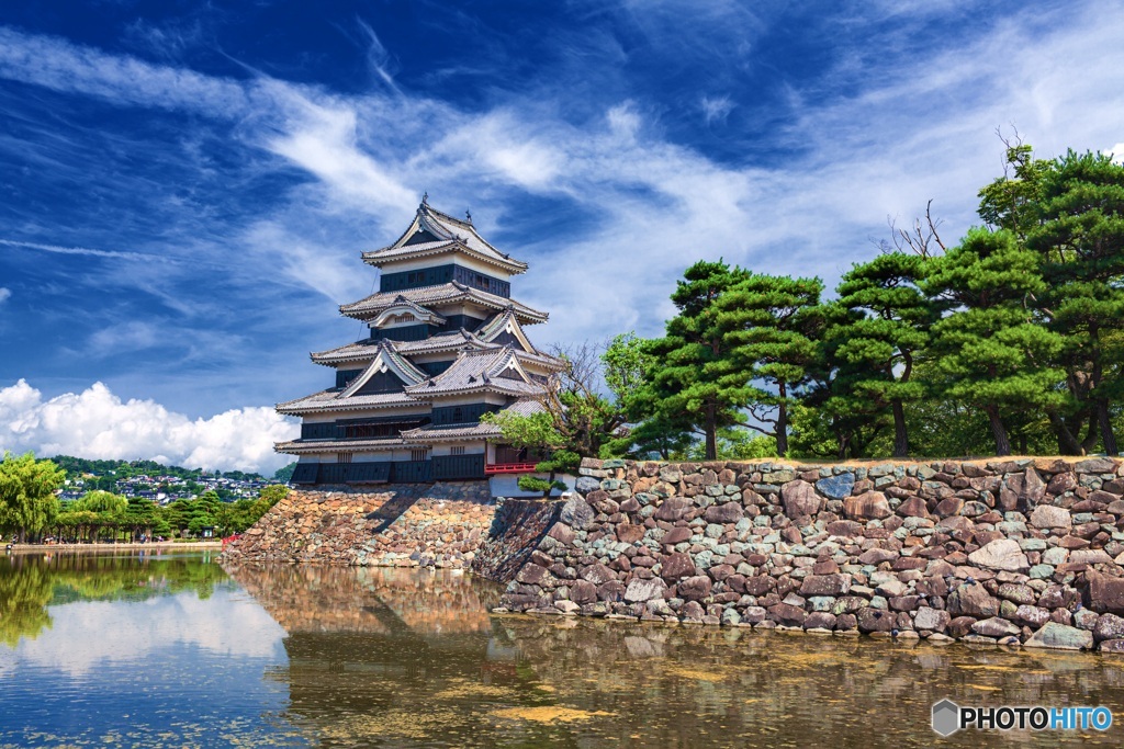 長野県・夏の松本城 3