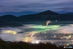 埼玉県・秩父市の雲海夜景 1
