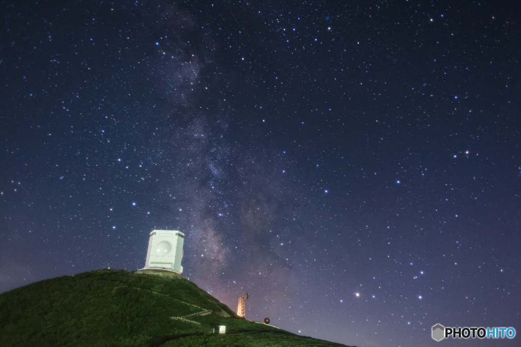 青森県・下北半島の天の川