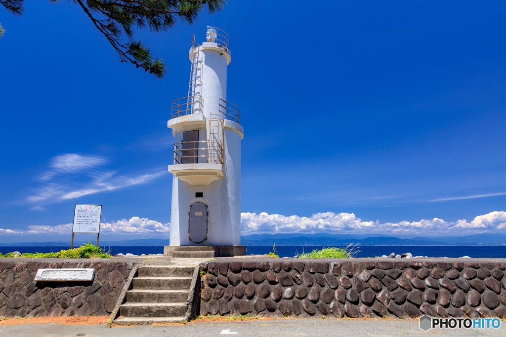 静岡県・西伊豆 戸田灯台の風景