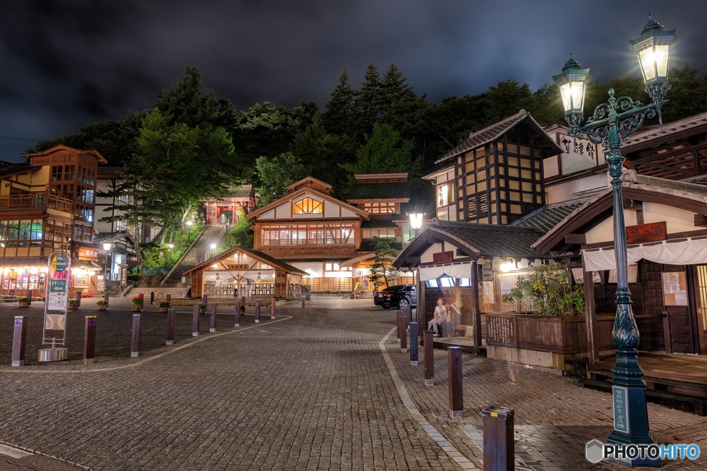 群馬県・草津の夜景