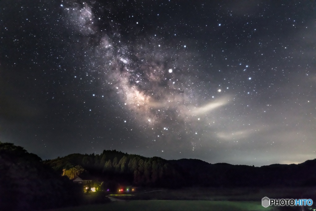 石川県・珠洲市 里山の星風景