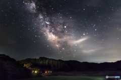 石川県・珠洲市 里山の星風景