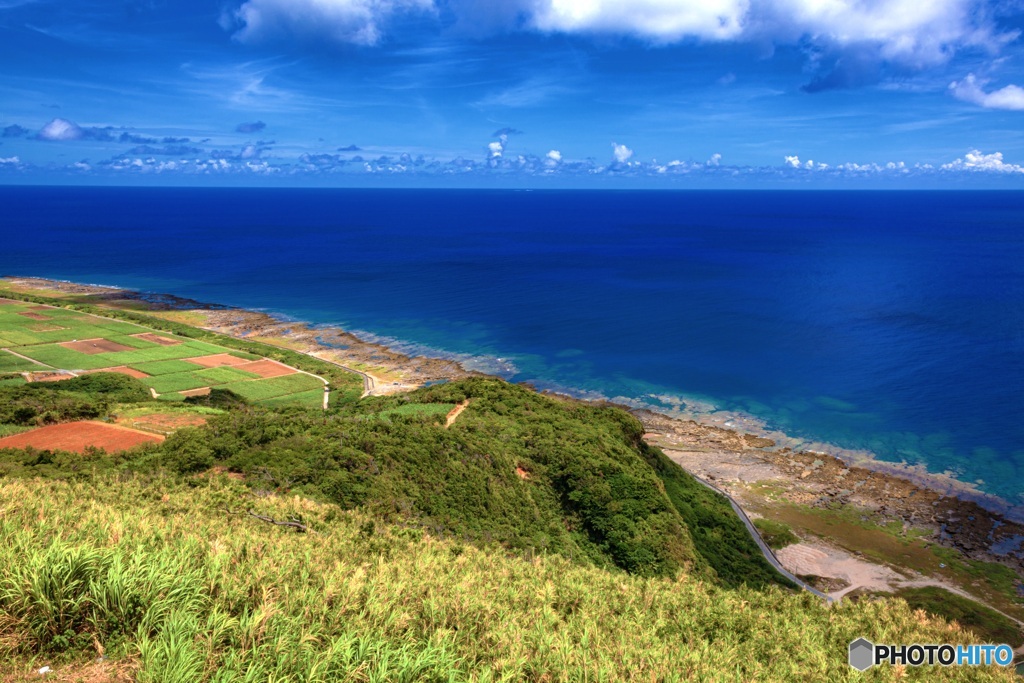 沖縄県・久米島 高台からの風景 1