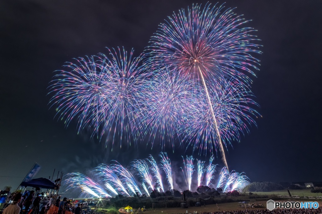 茨城県・常総きぬ川花火大会 2018 1
