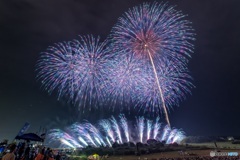 茨城県・常総きぬ川花火大会 2018 1