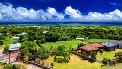 鹿児島県・与論島 高台からの風景 6
