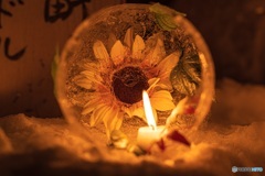 長野県・奈良井宿アイスキャンドル祭り 3