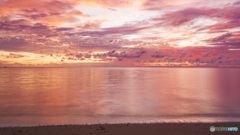 沖縄県・西表島 トゥドゥマリ浜の夕焼け 3